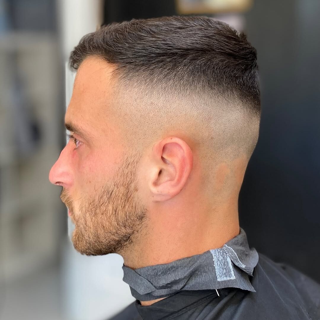 Bald fade haircut | complete bald fade to skin with maximum contrast and ultra-sharp professional finish