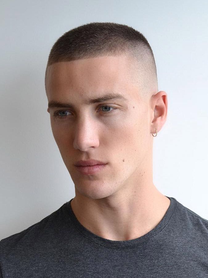 Induction cut burr cut military haircut | extremely short clipper cut with minimal length for ultimate low maintenance
