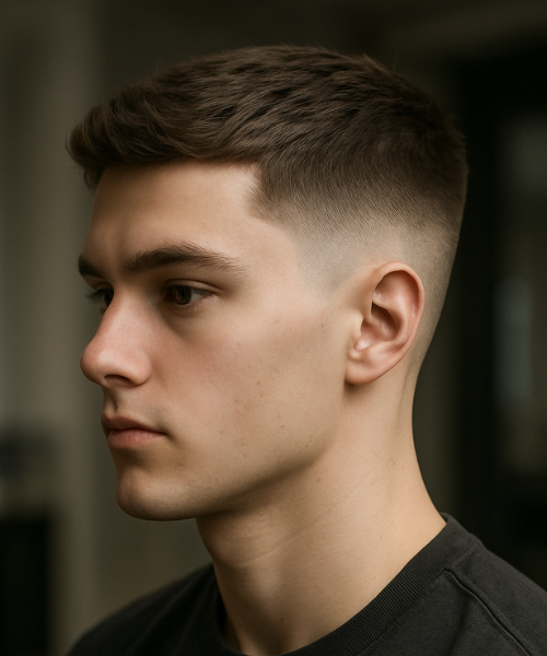 Professional low fade haircut technique at modern barbershop | trending men's fade styles for 2026