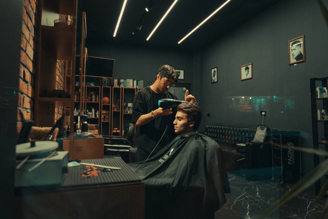 Low fade transformation for curly hair texture