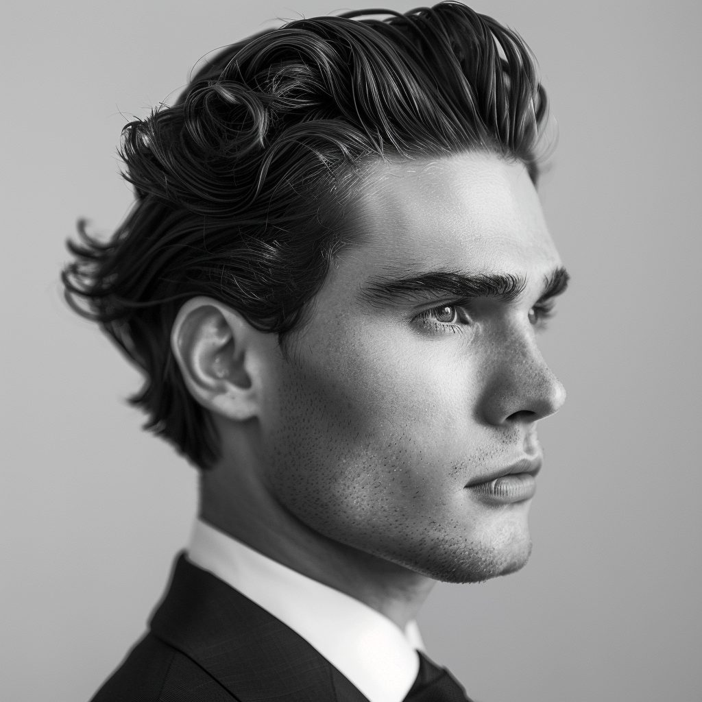 Sophisticated business professional haircut Queens NYC showing elegant executive corporate mens style 2026