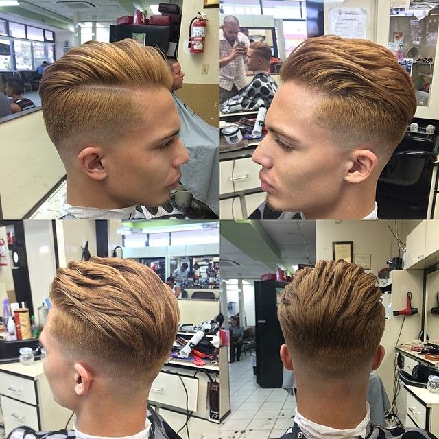 Undercut fade haircut | disconnected undercut with fade blending for dramatic contrast and versatile styling