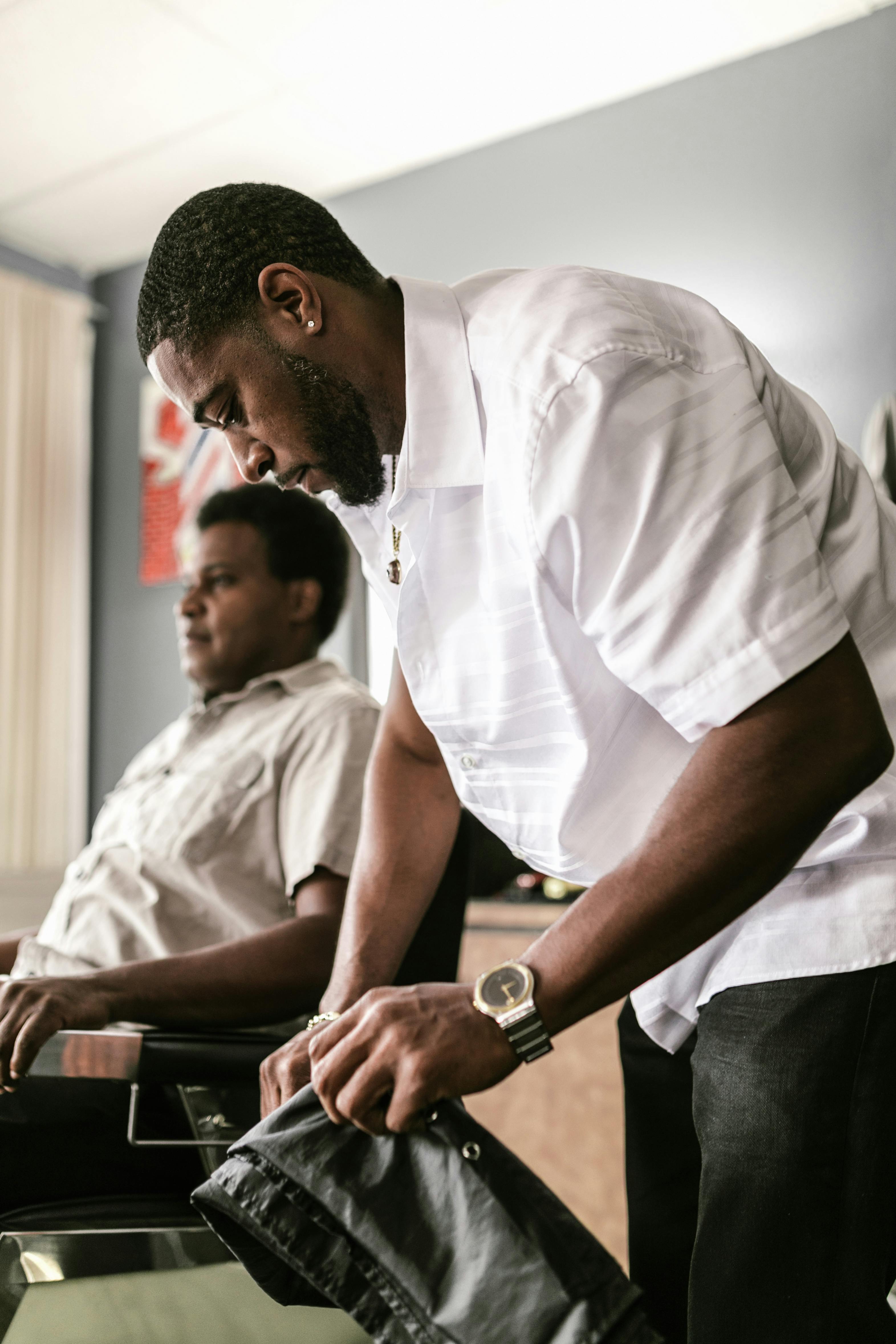 Professional back hair shave service at DIDA Queens NYC - complete body grooming