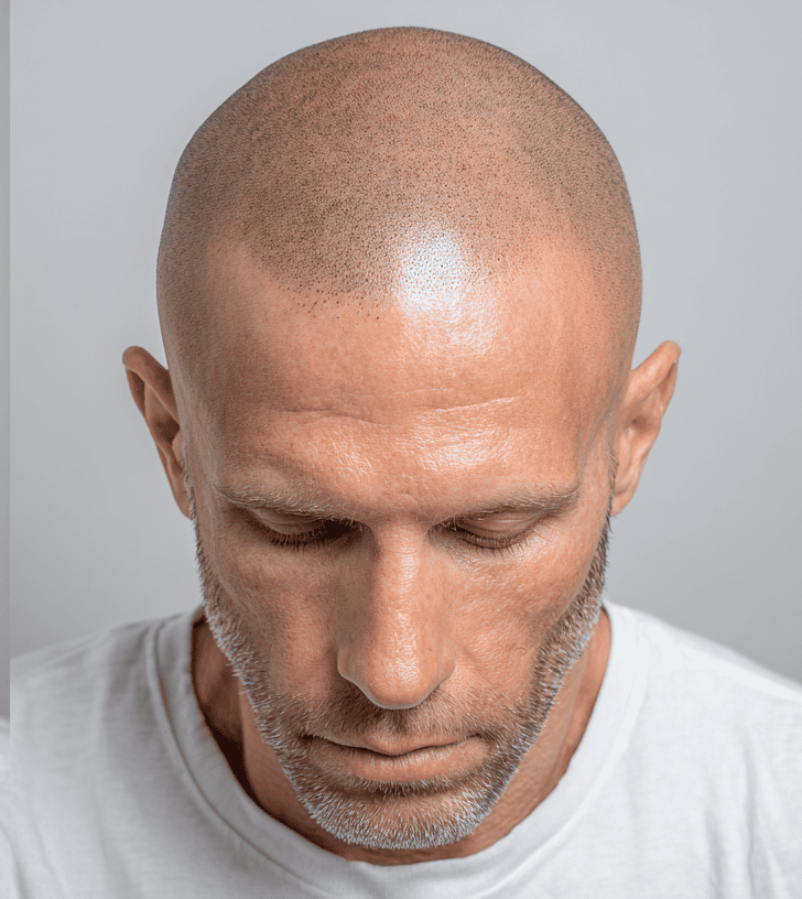 After Scalp Micropigmentation